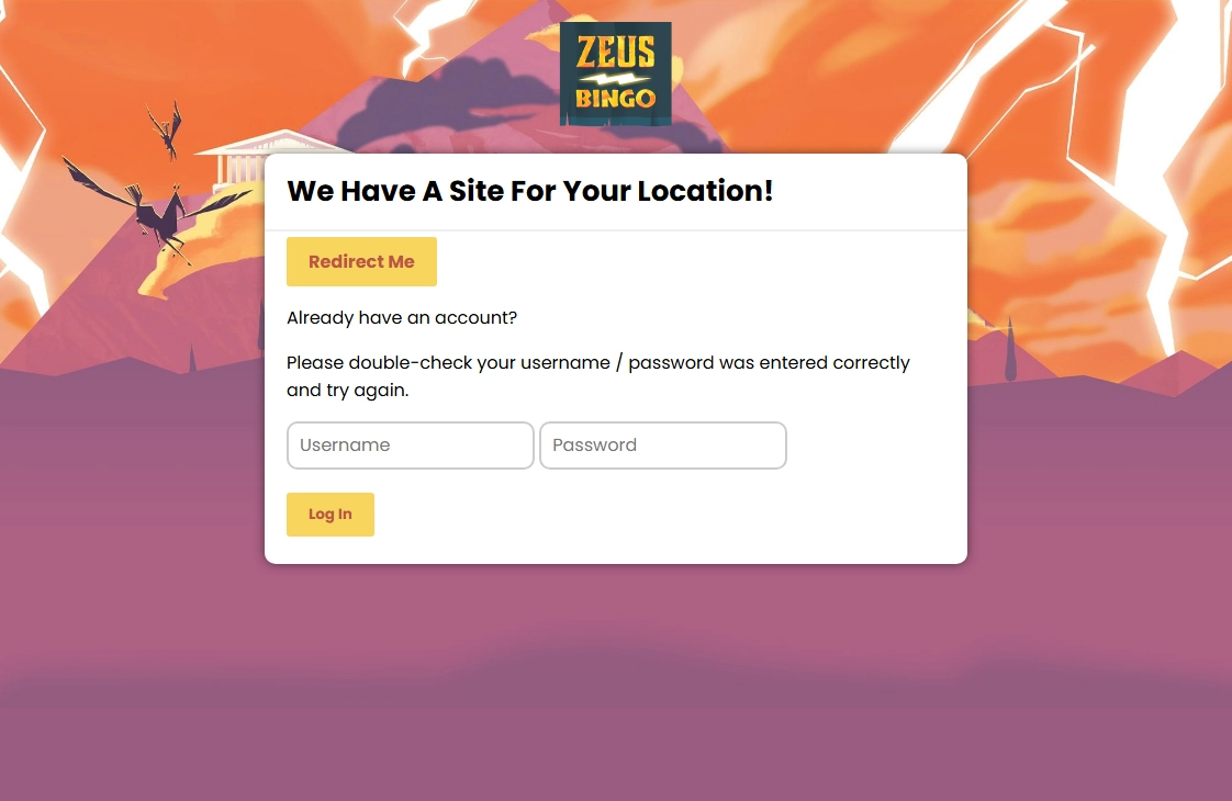 Zeus Bingo Casino